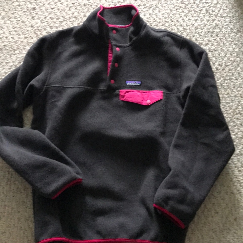Patagonia synchilla snap t pullover